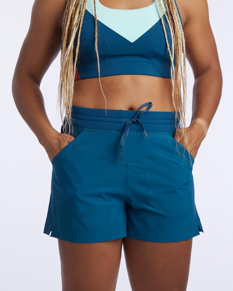 Triple V Women’s Athletic Shorts with Pockets