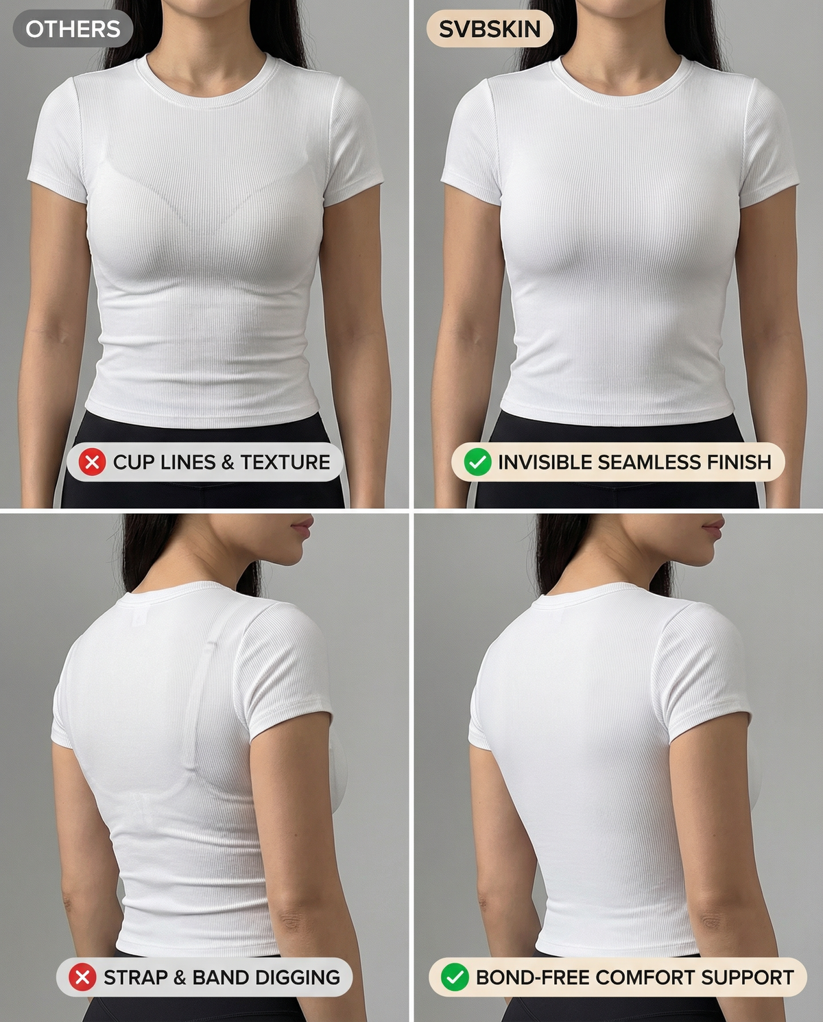 Invisible JellyLift Seamless Wireless Bra