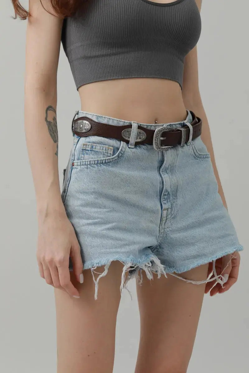 Vintage Biker Belt – Punk Americana Waistband ⚡🤠